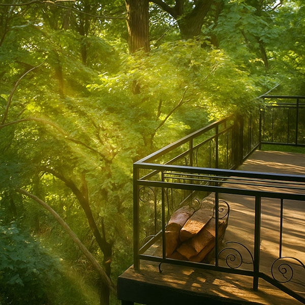 Terasa brvnare Mačiji cvet